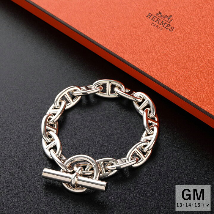 楽天市場】 エルメス ブレスレット シェーヌダンクル GM HERMES Chaine  