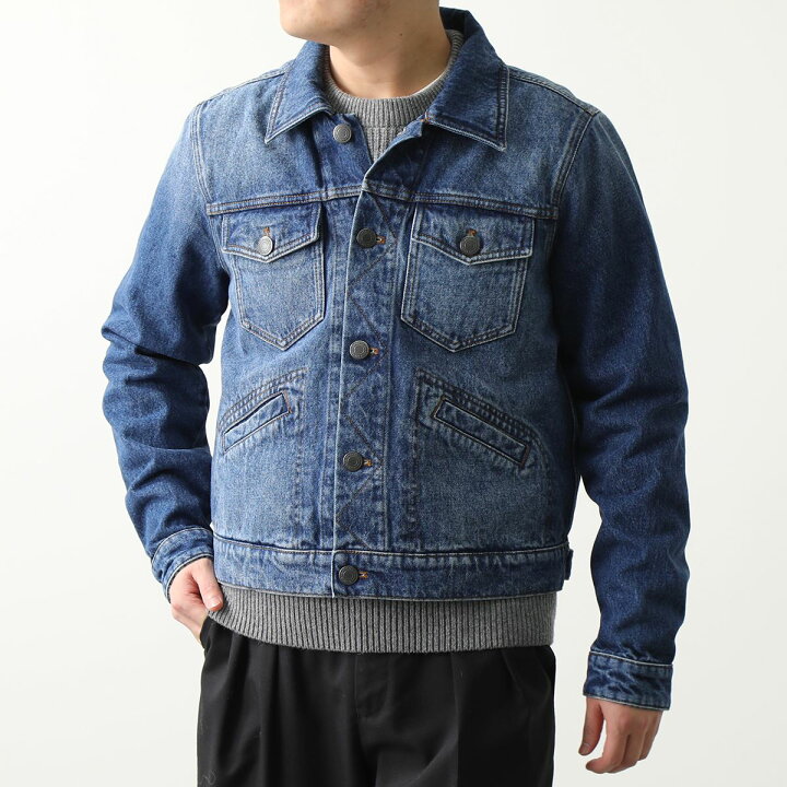 楽天市場】ami paris アミパリス デニムジャケット TRUCKER DENIM 