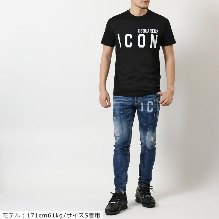 楽天市場】DSQUARED2 ディースクエアード Tシャツ Icon T-Shirt  
