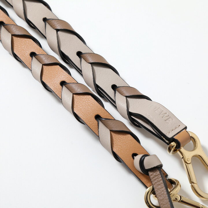 楽天市場】LOEWE ロエベ ショルダーベルト BRAIDED THIN STRAP 112.30 