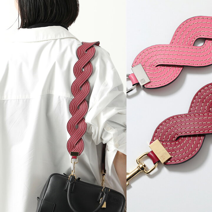 楽天市場】LOEWE ロエベ ショルダーベルト WAVY STITCHES STRAP  
