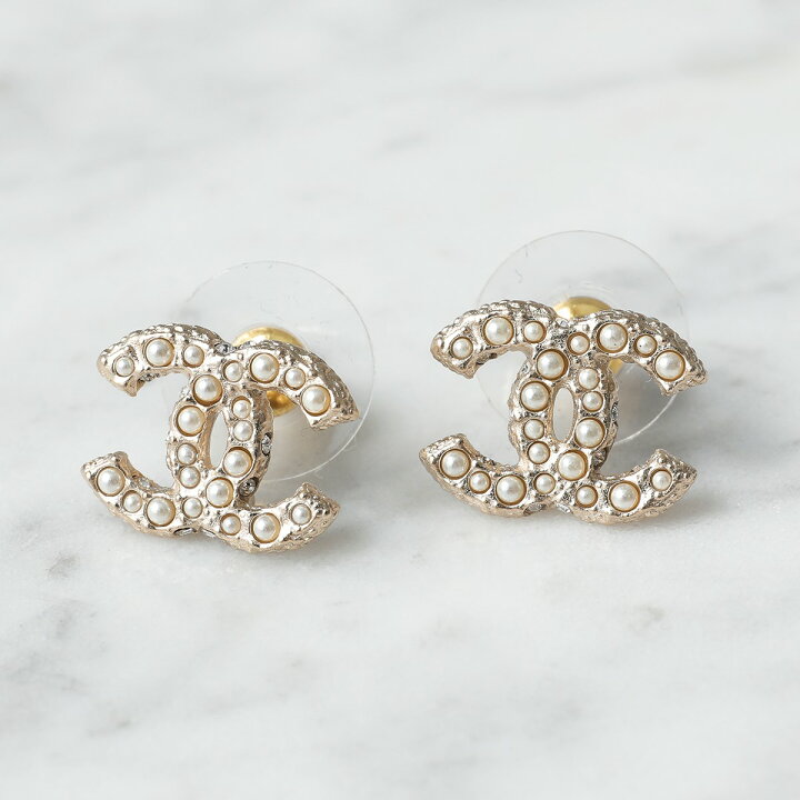 楽天市場】CHANEL シャネル ピアス A64766 B06258 レディース ココ  