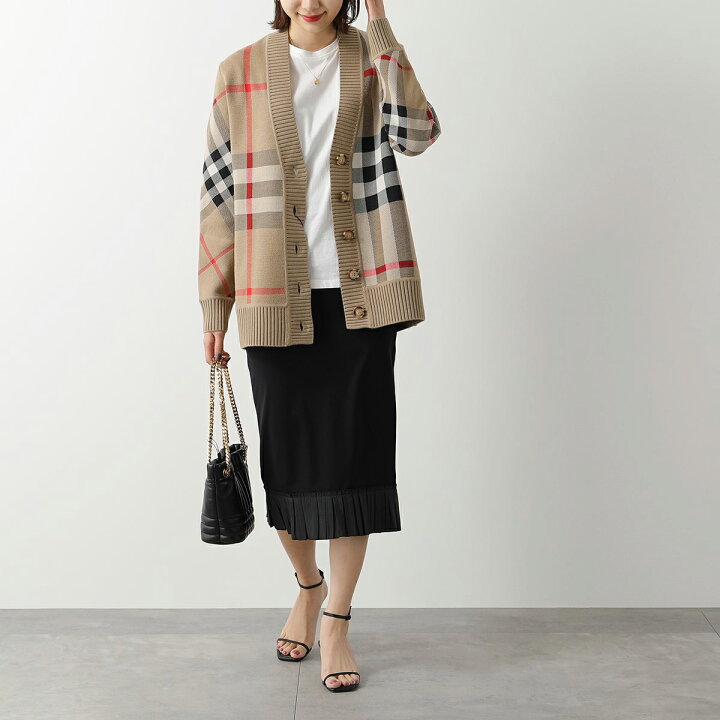 楽天市場】BURBERRY バーバリー カーディガン CARAGH M6 8039153 