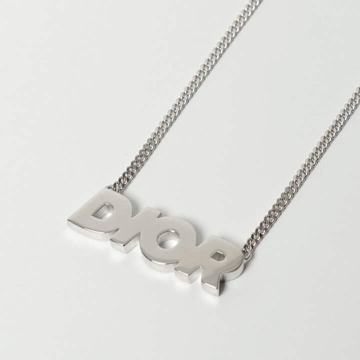 楽天市場 Dior ディオール N1027homst ロゴ ネックレス ペンダント シルバー925 990 Argento メンズ インポートセレクト Musee
