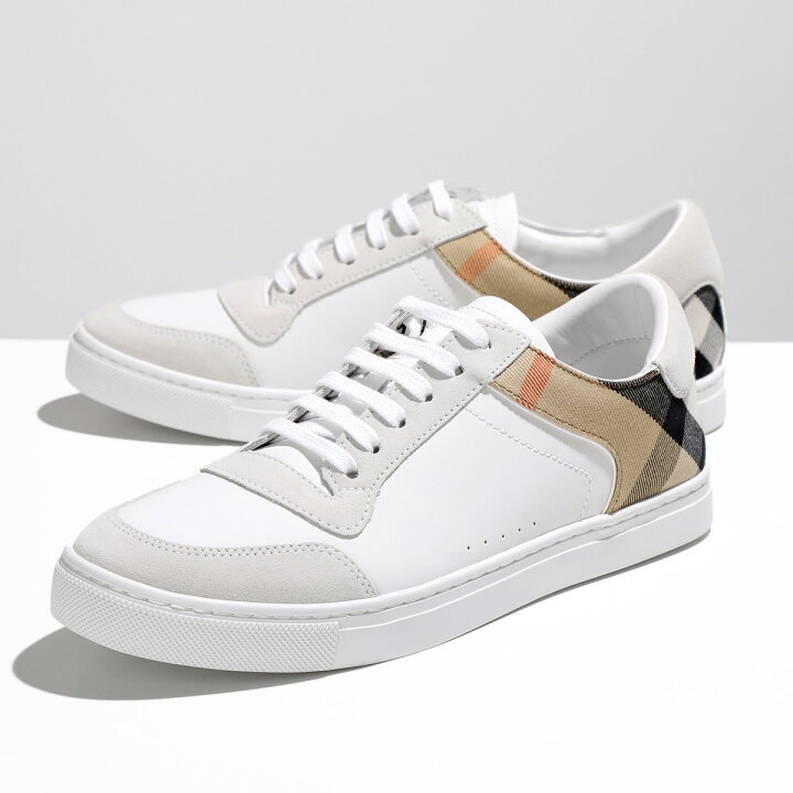 楽天市場】BURBERRY バーバリー スニーカー NEW REETH LOW 8024125  