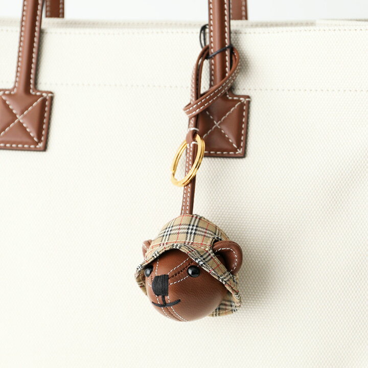 楽天市場】BURBERRY バーバリー バッグチャーム THOMAS HEAD 8062396  