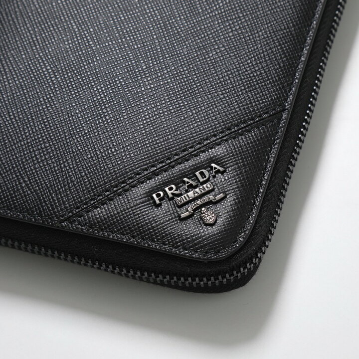 楽天市場】PRADA プラダ ラウンドファスナー長財布 2ML188 QME メンズ  