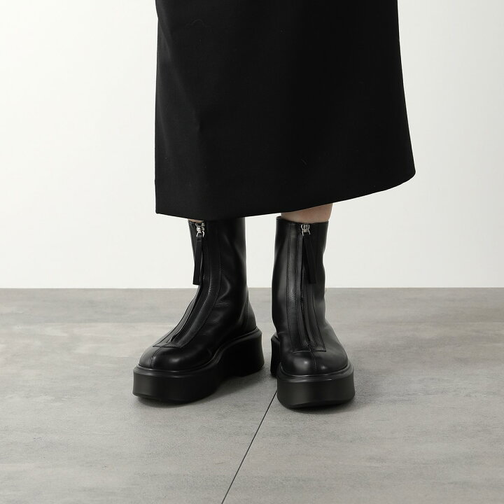 楽天市場】THE ROW ザ・ロウ ショートブーツ ZIPPED BOOT 1 F1144 L64R  