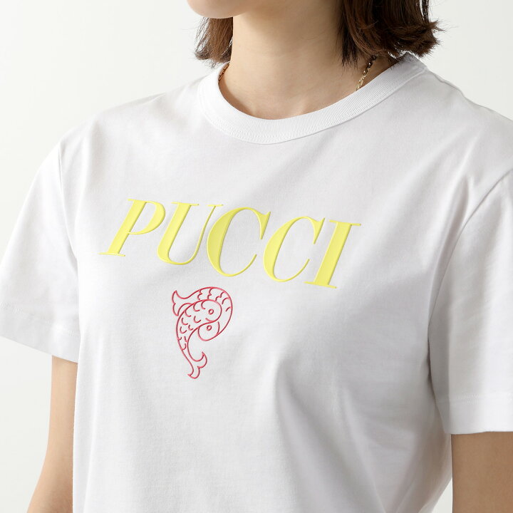 楽天市場】EMILIO PUCCI エミリオプッチ 半袖 Tシャツ 3ETP75 3E985  