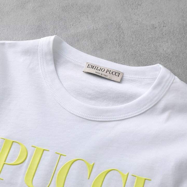 楽天市場】EMILIO PUCCI エミリオプッチ 半袖 Tシャツ 3ETP75 3E985  