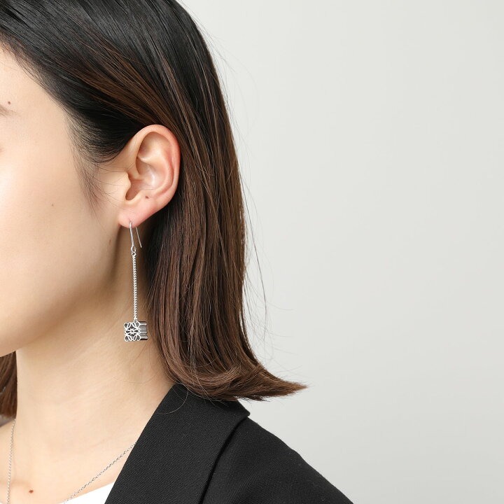 楽天市場】LOEWE ロエベ ピアス ANAGRAM DROP アナグラム ドロップ 