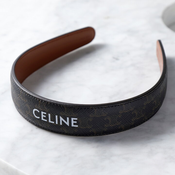 楽天市場】CELINE セリーヌ カチューシャ 46Z952CCT.04GT レディース  