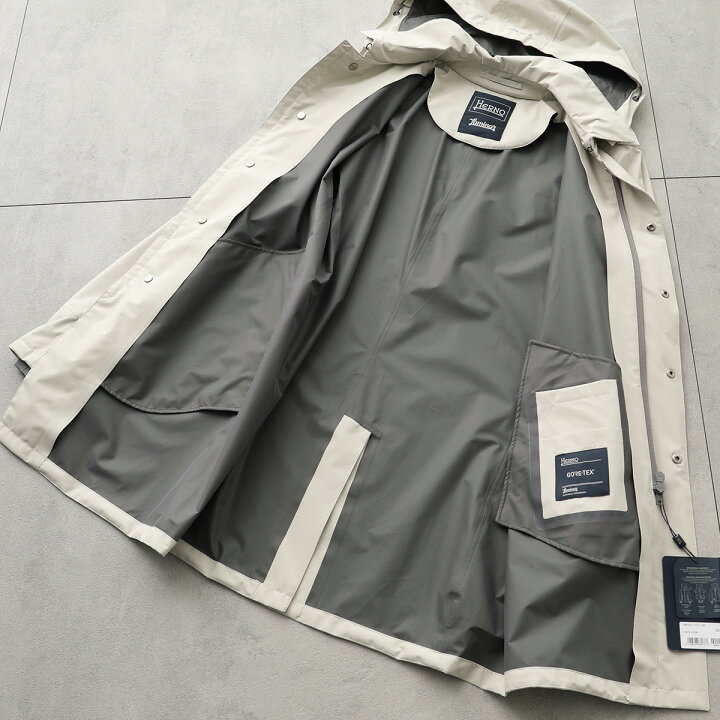 楽天市場】HERNO Laminar ヘルノ ラミナー ステンカラーコート IM019UL 