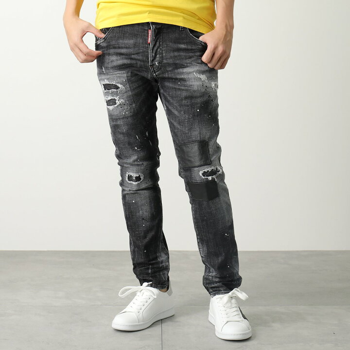楽天市場】DSQUARED2 ディースクエアード デニム WASH SKATER 