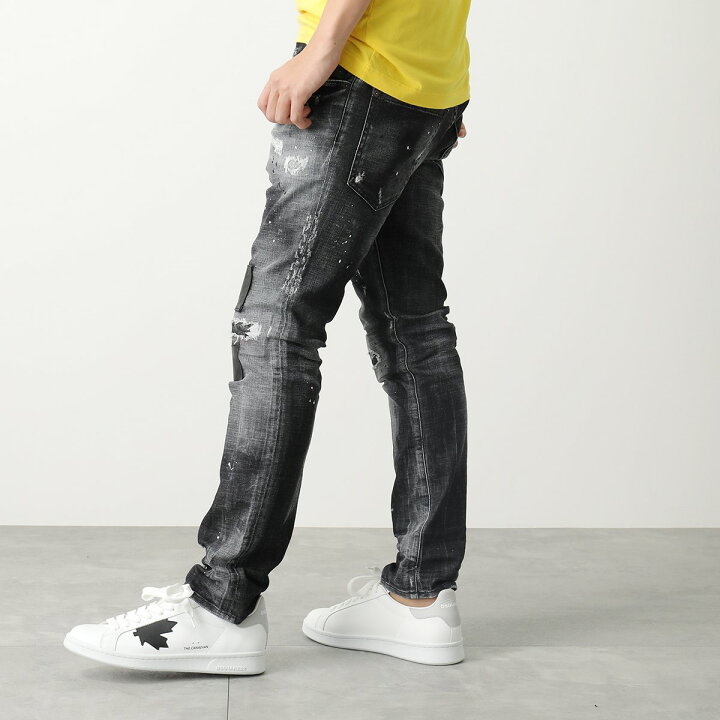 楽天市場】DSQUARED2 ディースクエアード デニム WASH SKATER 