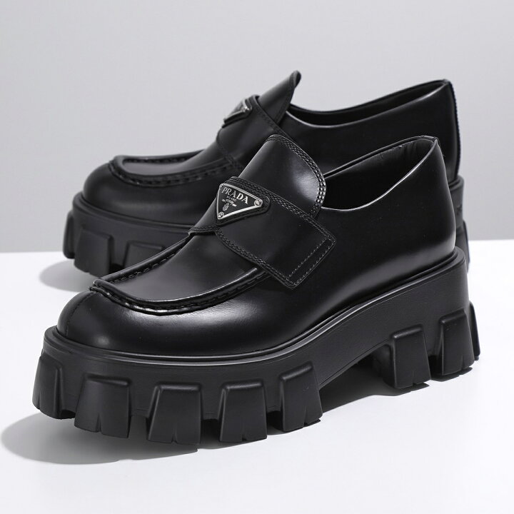 楽天市場】 PRADA プラダ ローファー モノリス 1D649M B4L F0002 