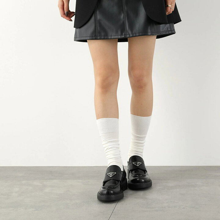 楽天市場】PRADA プラダ ローファー チョコレート 1D246M ULS F0002 