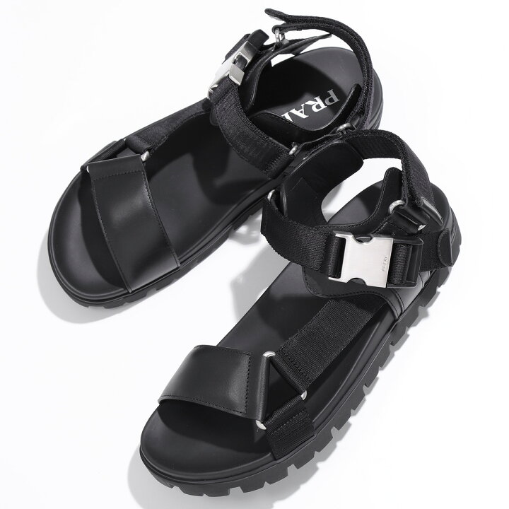 楽天市場】PRADA プラダ サンダル 2X3055 3L74 メンズ スポーティ 