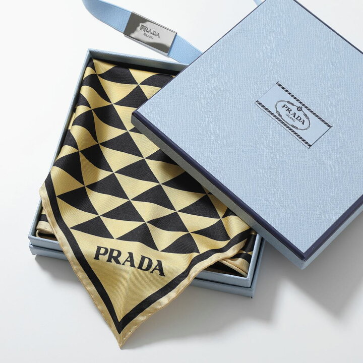 楽天市場】PRADA プラダ スカーフ 1FF036 2DTP レディース プリント  