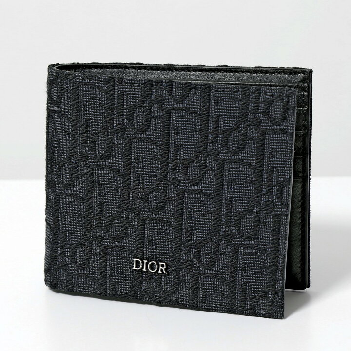楽天市場】Dior ディオール 二つ折り財布 OBLIQUE オブリーク  