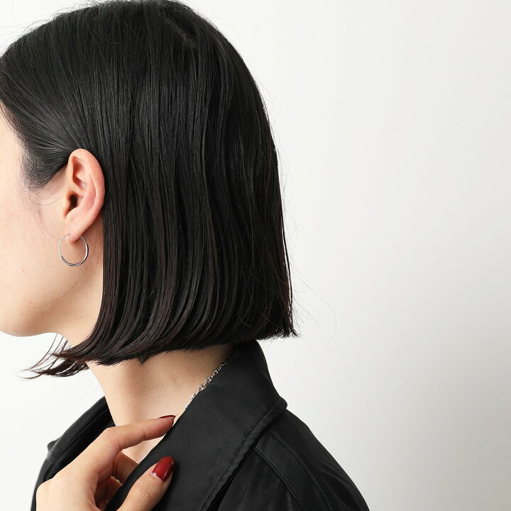 楽天市場】MARIA BLACK マリアブラック フープピアス DELICATE 18 HOOP  