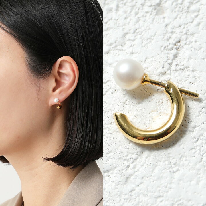 楽天市場】MARIA BLACK マリアブラック ピアス FRIDA PEARL EARRING  