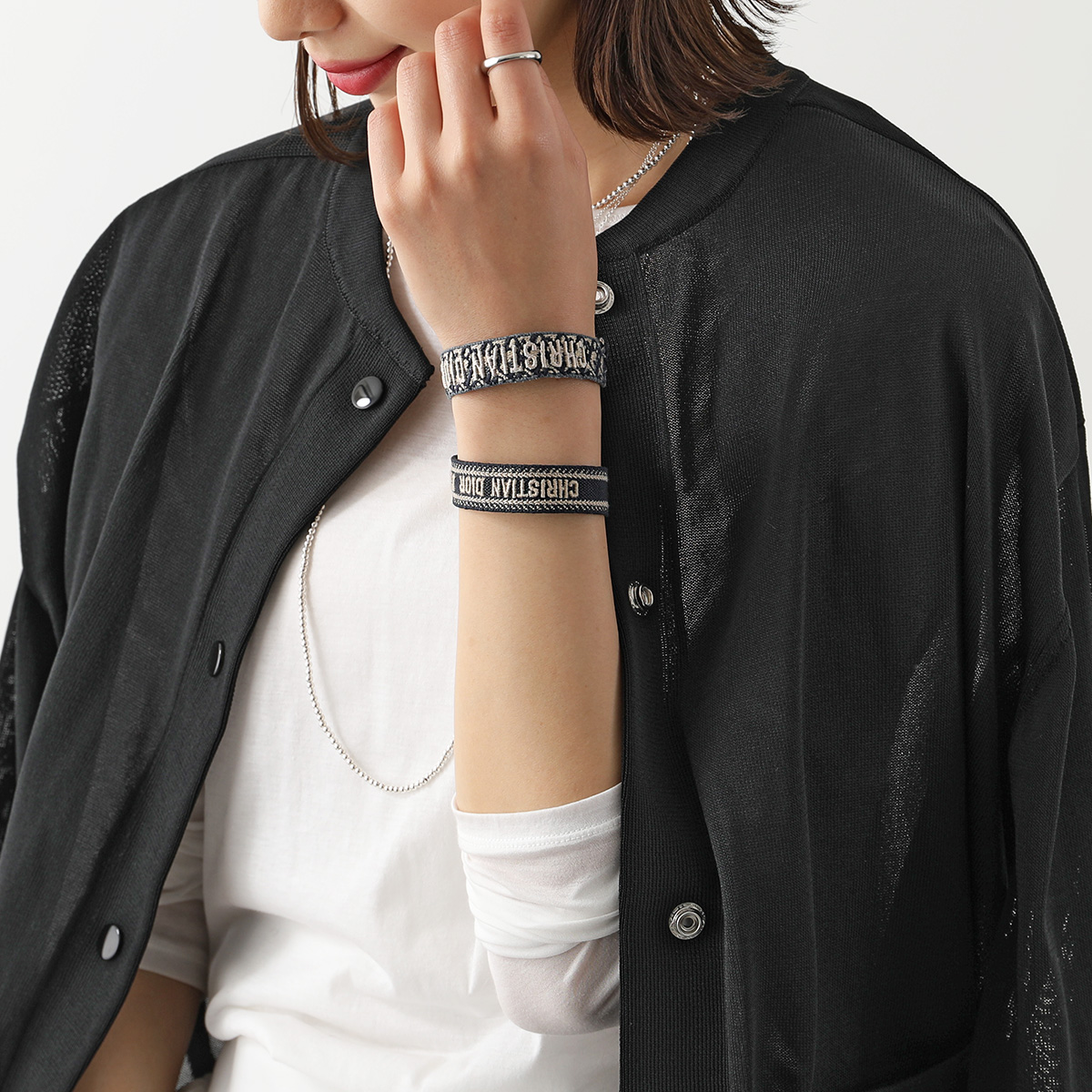 楽天市場】Dior ディオール ミサンガ Textile JAdior Bracelet B0961 