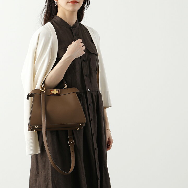 楽天市場】FENDI フェンディ ハンドバッグ PEEKABOO ISeeU ピーカブー 