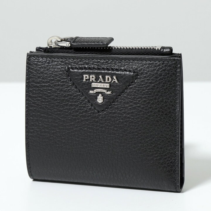 楽天市場】PRADA プラダ 二つ折り財布 VIT.DAINO ヴィッテロダイノ  