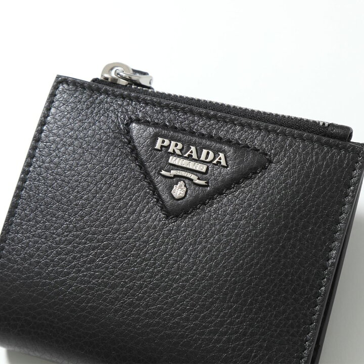 楽天市場】PRADA プラダ 二つ折り財布 VIT.DAINO ヴィッテロダイノ 