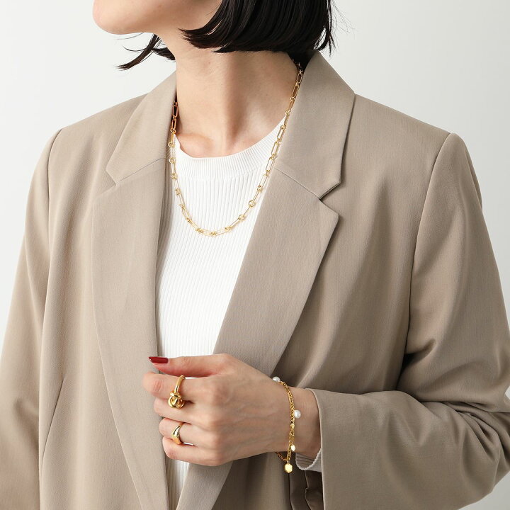 楽天市場】TOMWOOD トムウッド ネックレス Box Chain Large Gold 20.5 