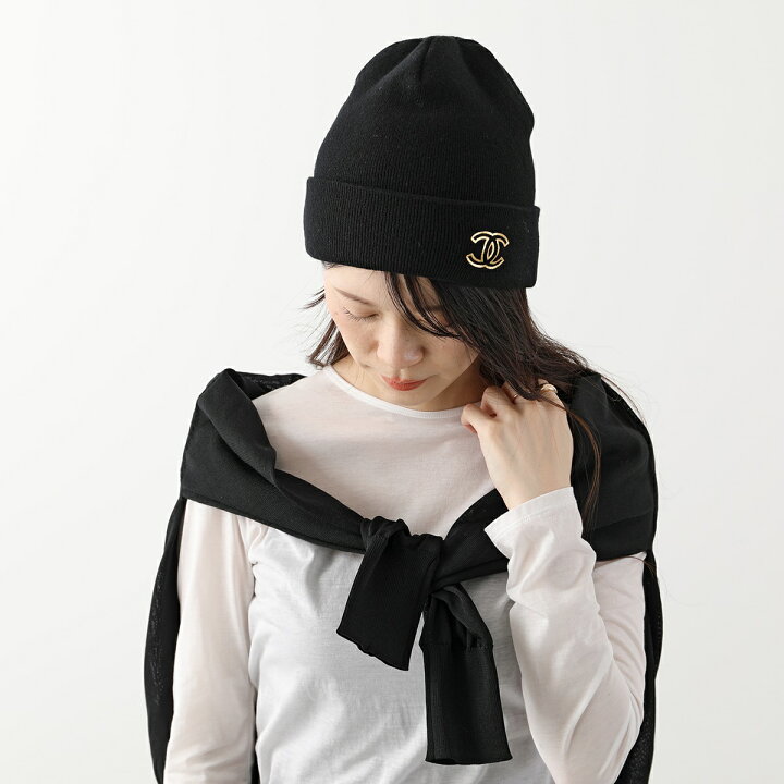 楽天市場】CHANEL シャネル ニット帽 AA7629 B05932 レディース  