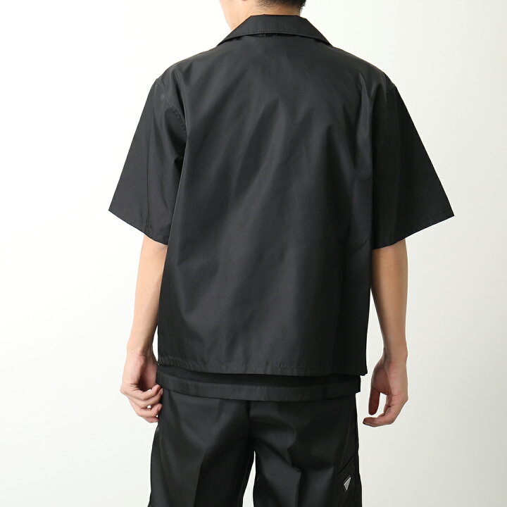 楽天市場】PRADA プラダ 半袖 シャツ SC637 1WQ8 メンズ Re-Nylon 