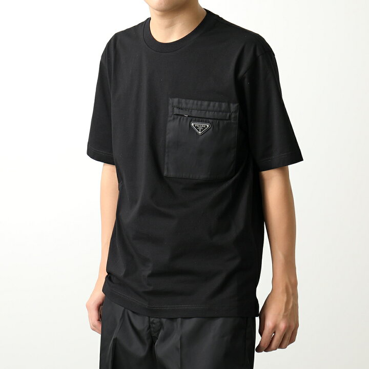 楽天市場】PRADA プラダ 半袖 Tシャツ UJN661 11CK メンズ Re-Nylon  