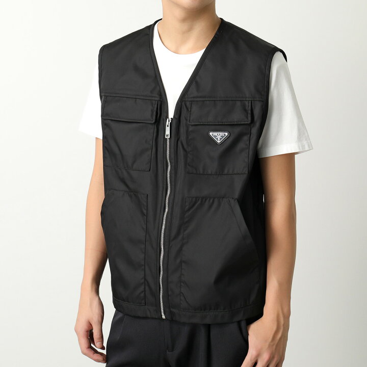 楽天市場】PRADA プラダ カーゴベスト SGC2611 WQ8 メンズ Re-Nylon 