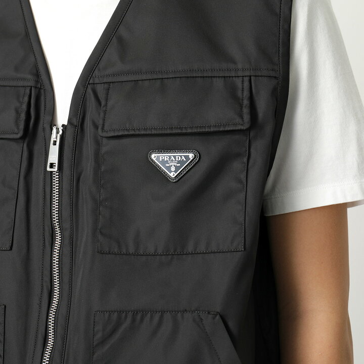 楽天市場】PRADA プラダ カーゴベスト SGC2611 WQ8 メンズ Re-Nylon 