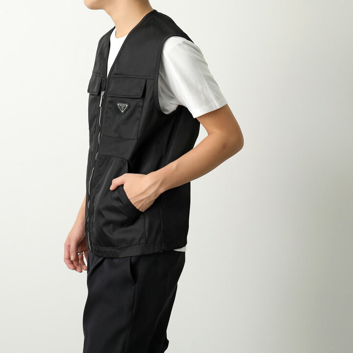 楽天市場】PRADA プラダ カーゴベスト SGC2611 WQ8 メンズ Re-Nylon 