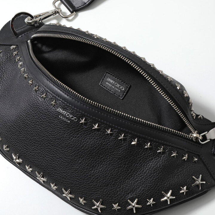 楽天市場】Jimmy Choo ジミーチュウ YORK UUF レザー ベルトバッグ 