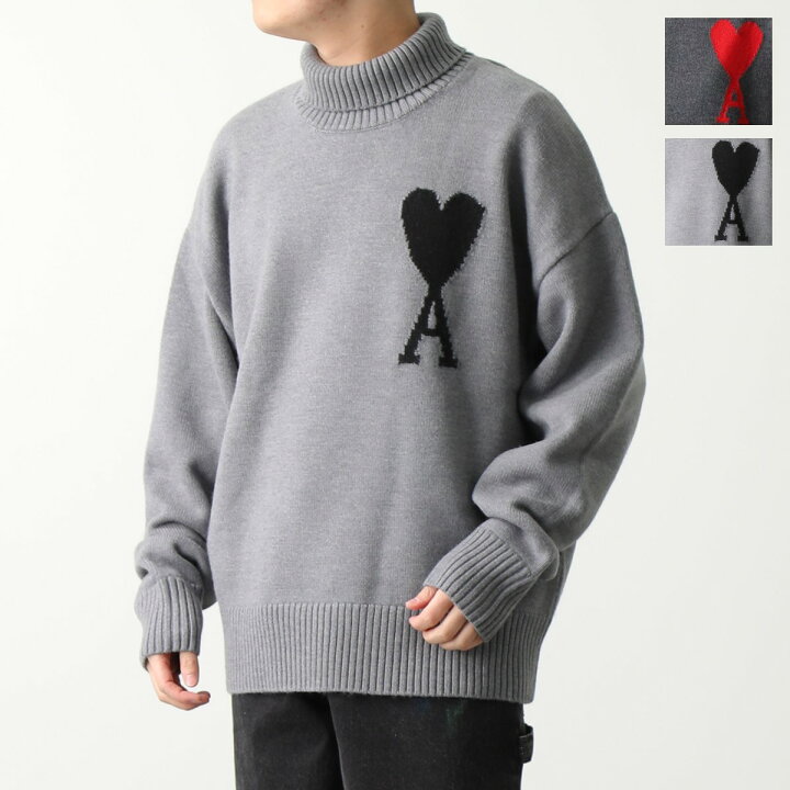 楽天市場】ami paris アミパリス セーター UKS402.018 メンズ  