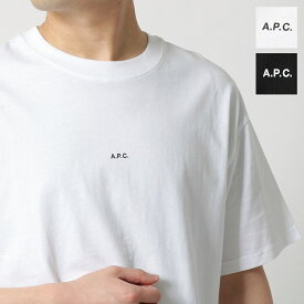 APC A.P.C. アーペーセー Tシャツ Kyle COEIO H26929 メンズ クルーネック 半袖 カットソー ちびロゴT カラー2色