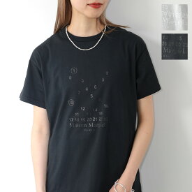 MAISON MARGIELA メゾンマルジェラ 1 10 半袖 Tシャツ S51GC0521 S51GC0522 S20079 レディース カットソー ロゴT クルーネック コットン カラー2色