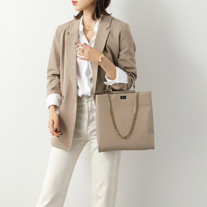 楽天市場】ZANCHETTI ザンケッティ トートバッグ CHAIN SHOPPER HANDLE 