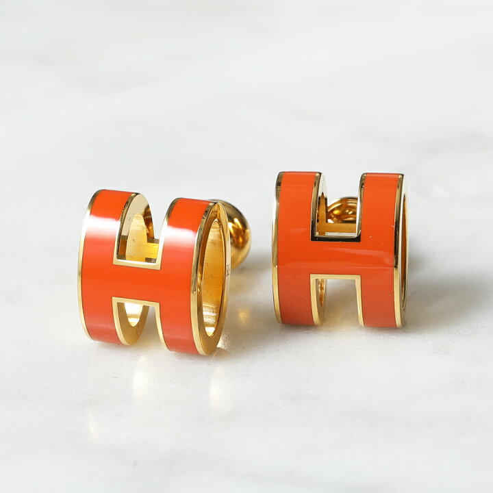 楽天市場】HERMES エルメス ピアス ポップアッシュ POP H H608001F  