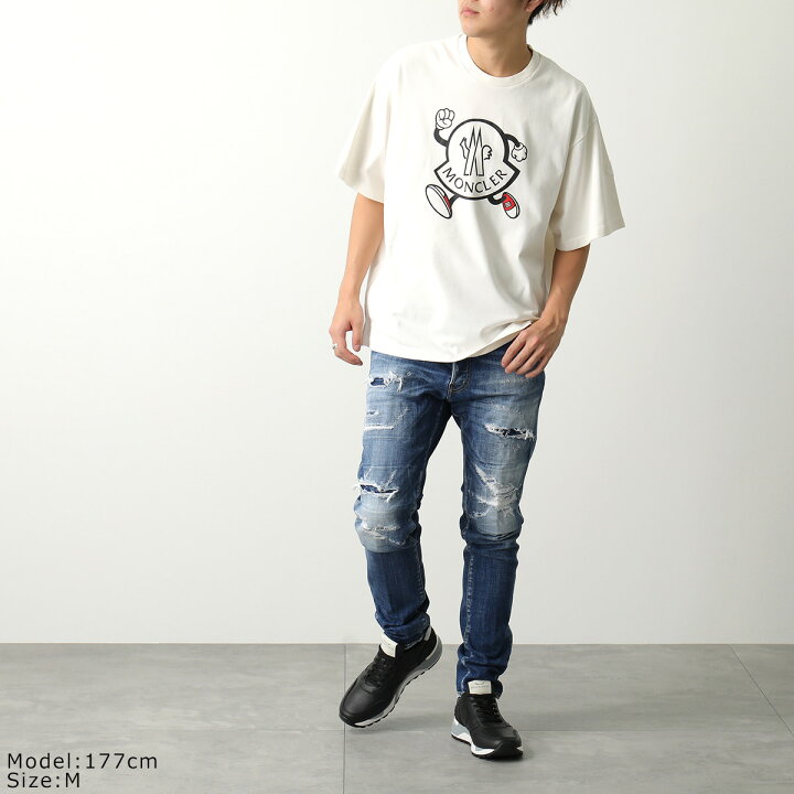 楽天市場】MONCLER モンクレール 半袖 Tシャツ 8C00010 M2643 メンズ 