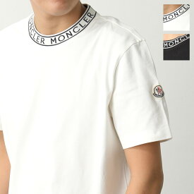 MONCLER モンクレール 半袖 Tシャツ 8C00024 8390T メンズ コットン レタリングロゴ クルーネック カラー2色