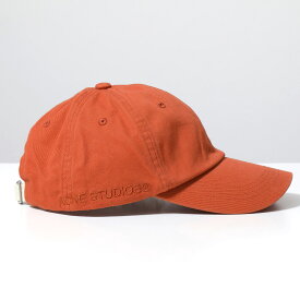 Acne Studios アクネストゥディオズ ベースボールキャップ C40224 FN-UX-HATS000148 メンズ レディース コットン ロゴ刺繍 帽子 CTB/Rust-red