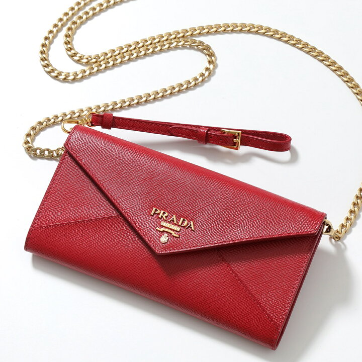 楽天市場】PRADA プラダ チェーンウォレット 1DH057 QWA レディース 長  