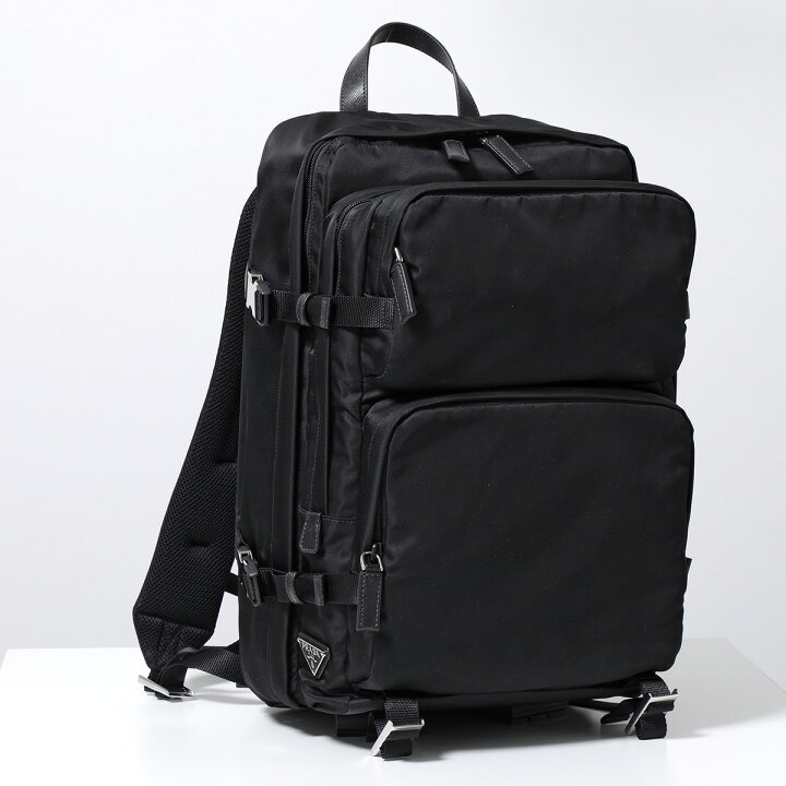PRADA 黒 ナイロン バックパック2vz001 