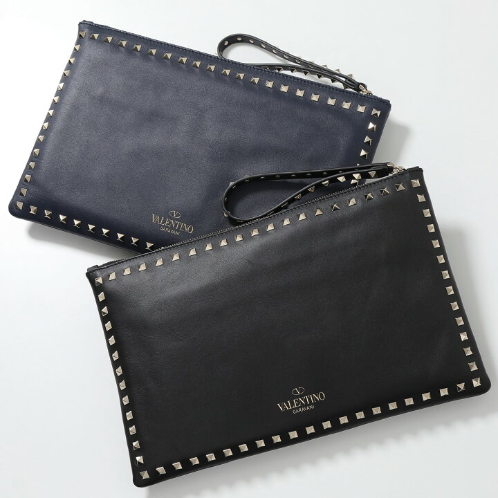 楽天市場】VALENTINO ヴァレンティノ クラッチバッグ Rockstud