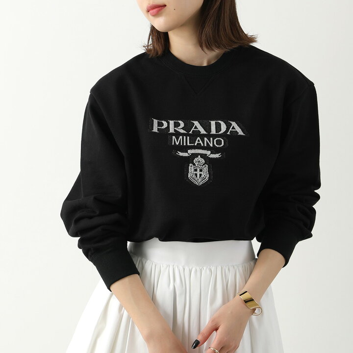 楽天市場】PRADA プラダ トレーナー UJL148 1Y13 レディース クルー  